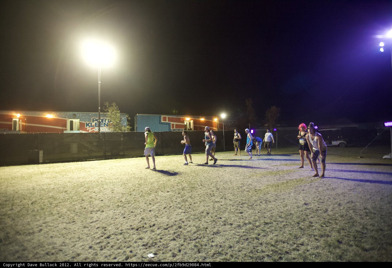 Nighttime Frisbee Fun
