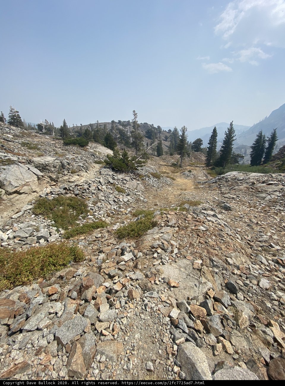 Rocky Trail in Desolation Wilderness