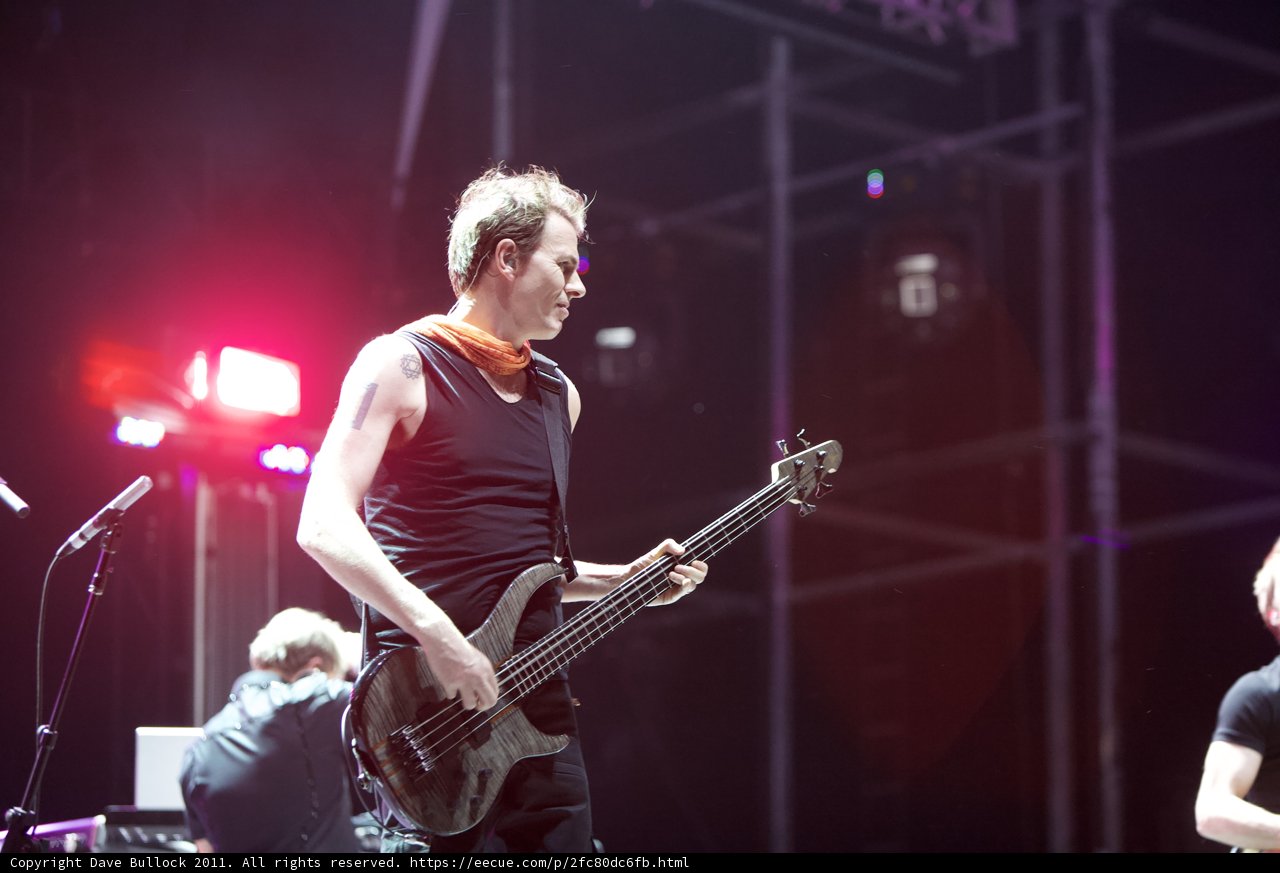 Bassist steals show at Coachella