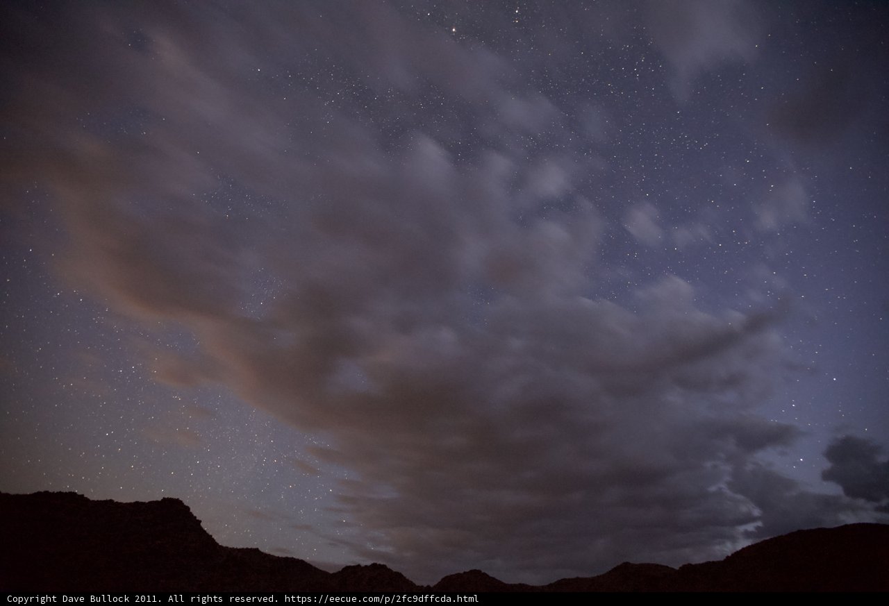 Stargazing in the Desert
