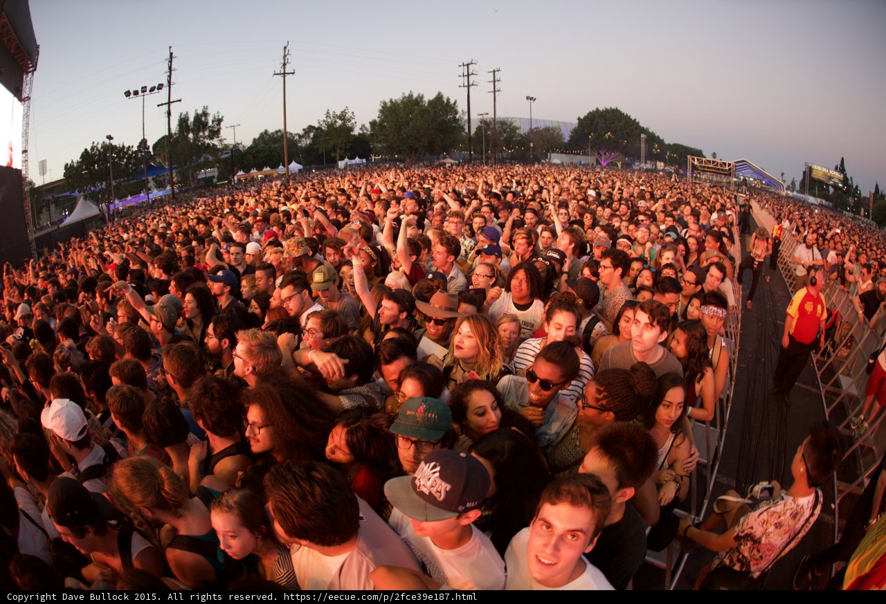 Massive Crowd Panorama