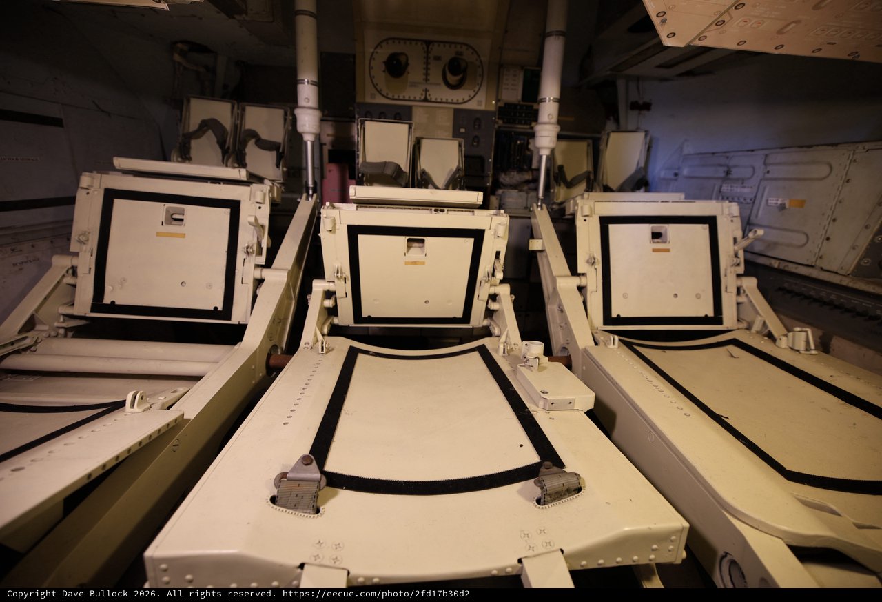 Crew Sleeping Quarters Aboard USS Hornet Aircraft Carrier