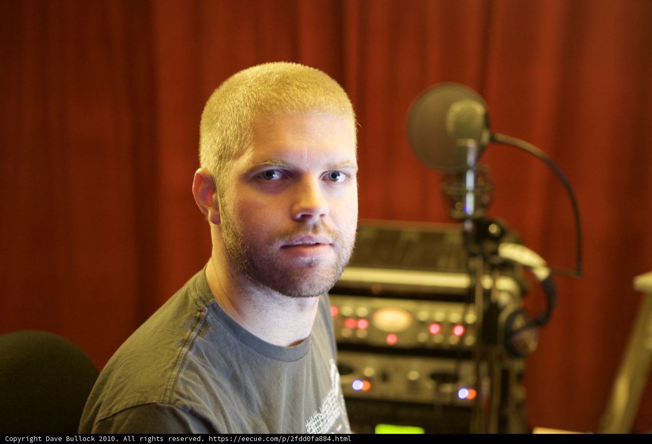 Morgan Page in the Recording Studio