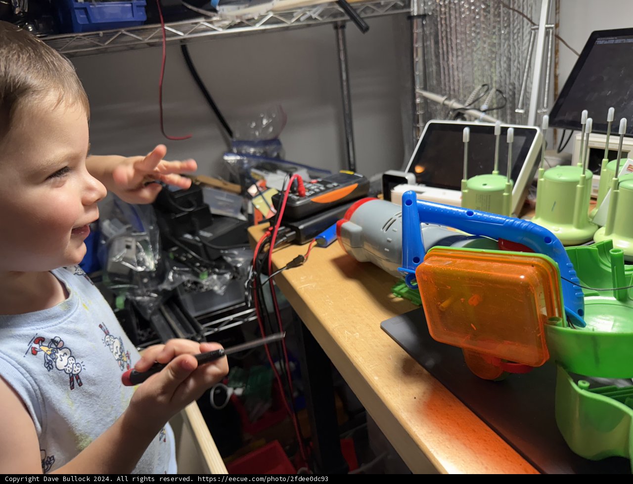 Little Engineer at Work
