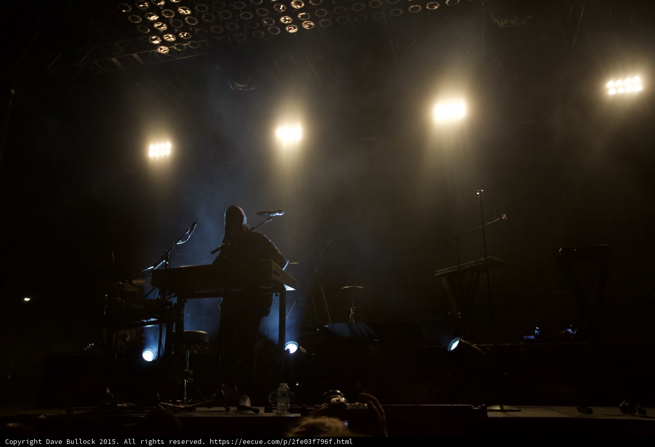 Keyboardist Wide Stage Shot
