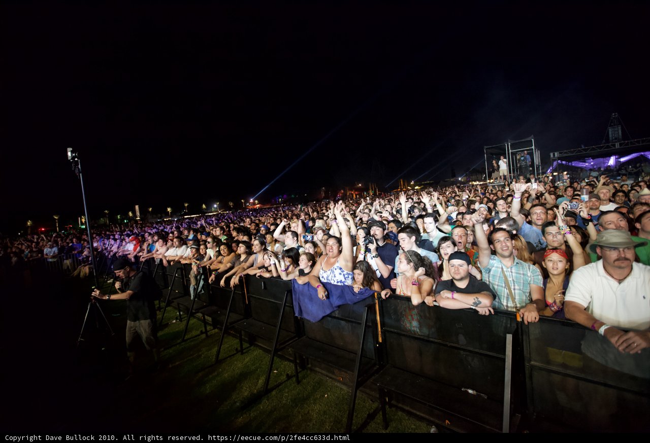 Coachella Crowd Goes Wild