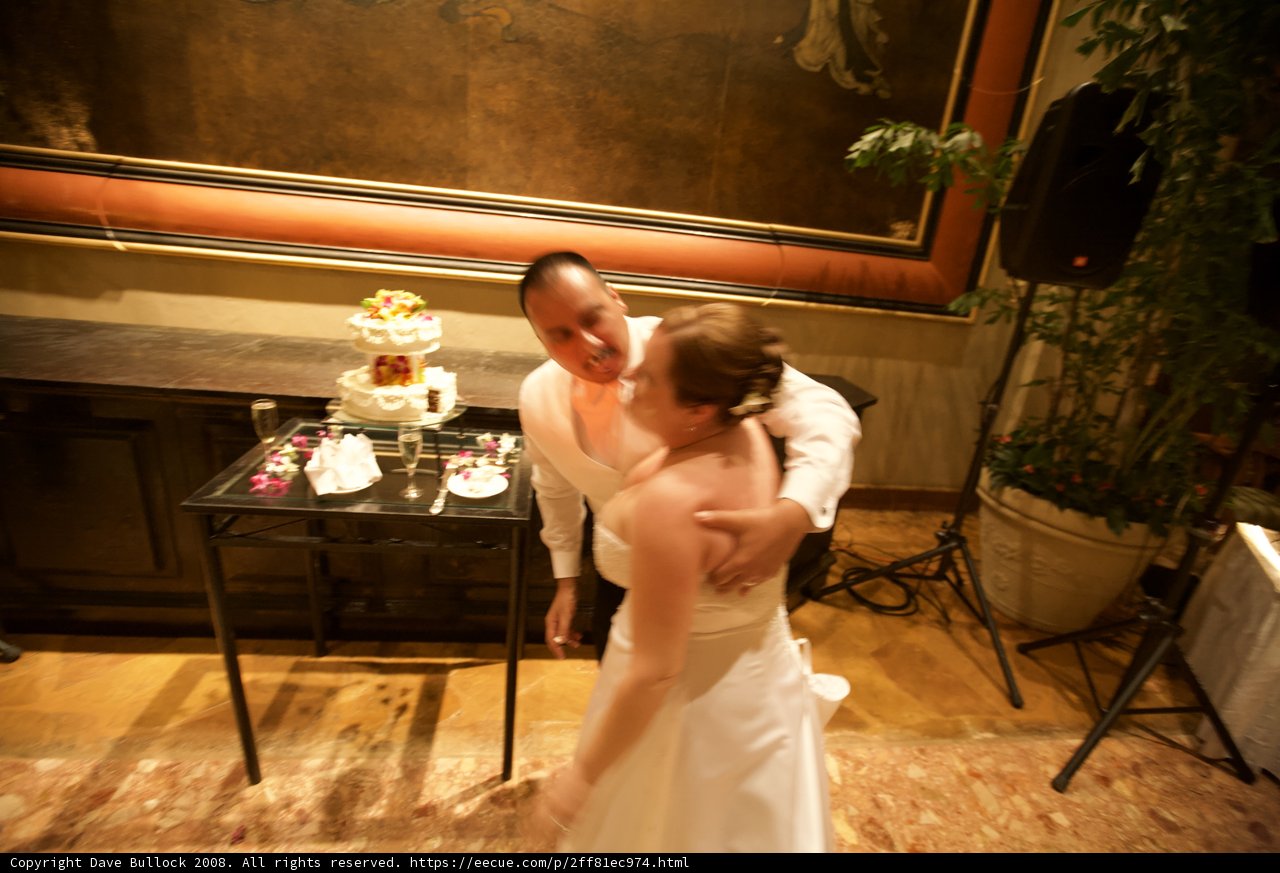 Wedding Bliss on the Hardwood Floor
