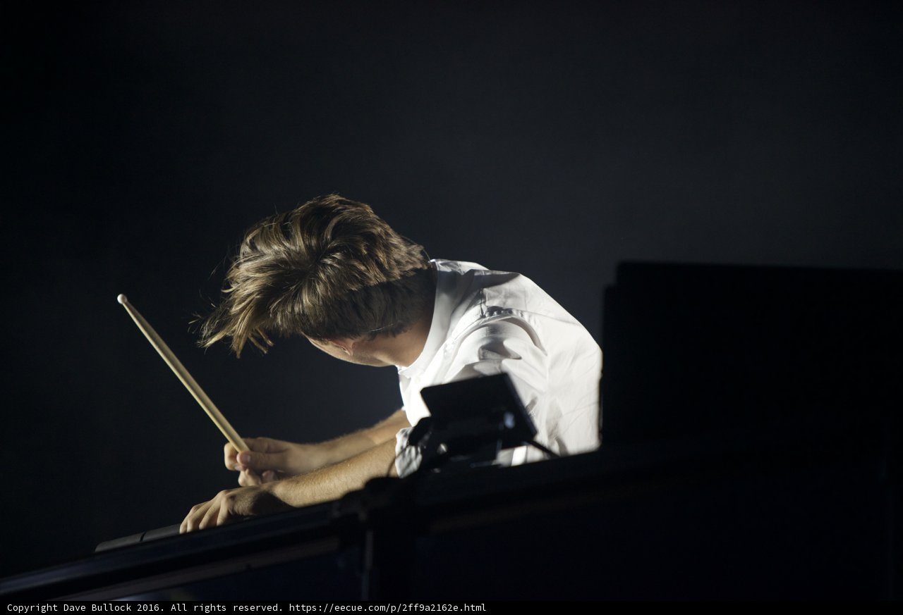 Drum Solo in the Spotlight