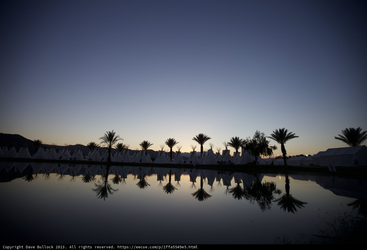 Sunset Over the Palms