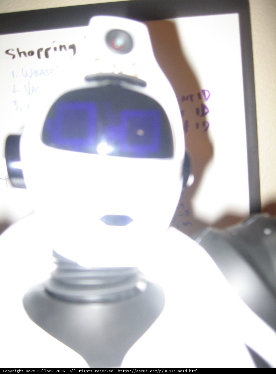 The Blue-Faced Robot