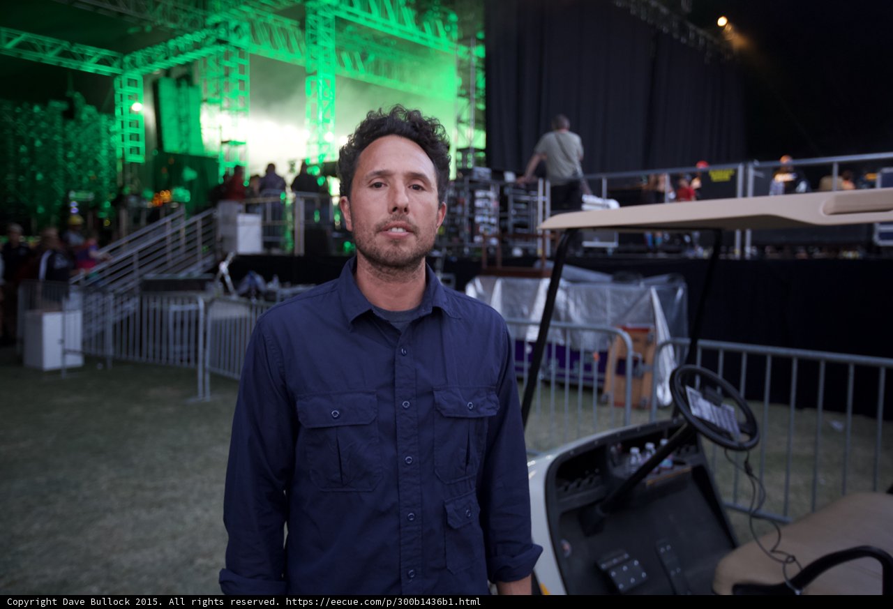 Zack de la Rocha Backstage