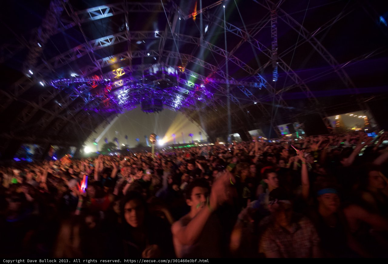 Lights, Music, and a Sea of People