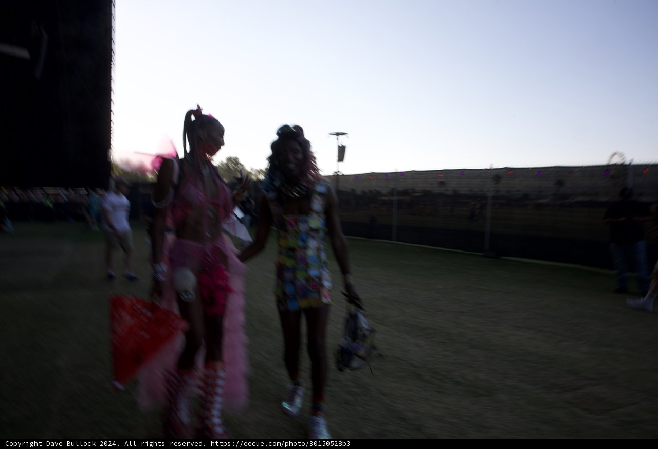 Twilight Stride: Fashion and Friendship at Coachella 2024