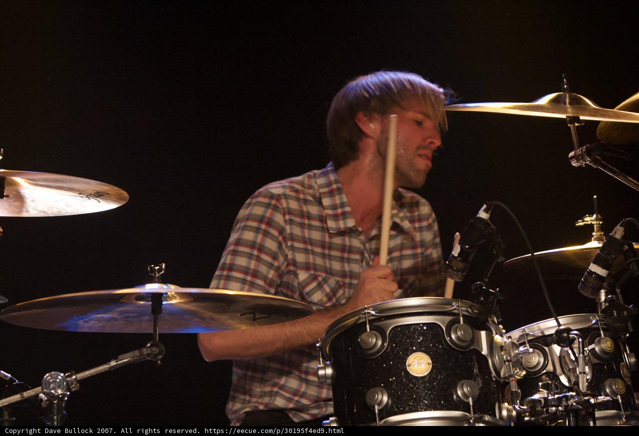 Brooks Wackerman on the Drums