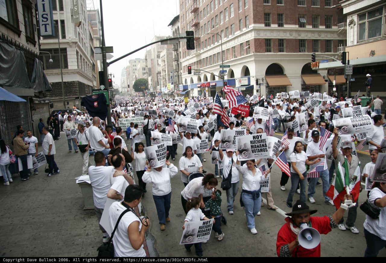 Protesters Marching for Land Rights