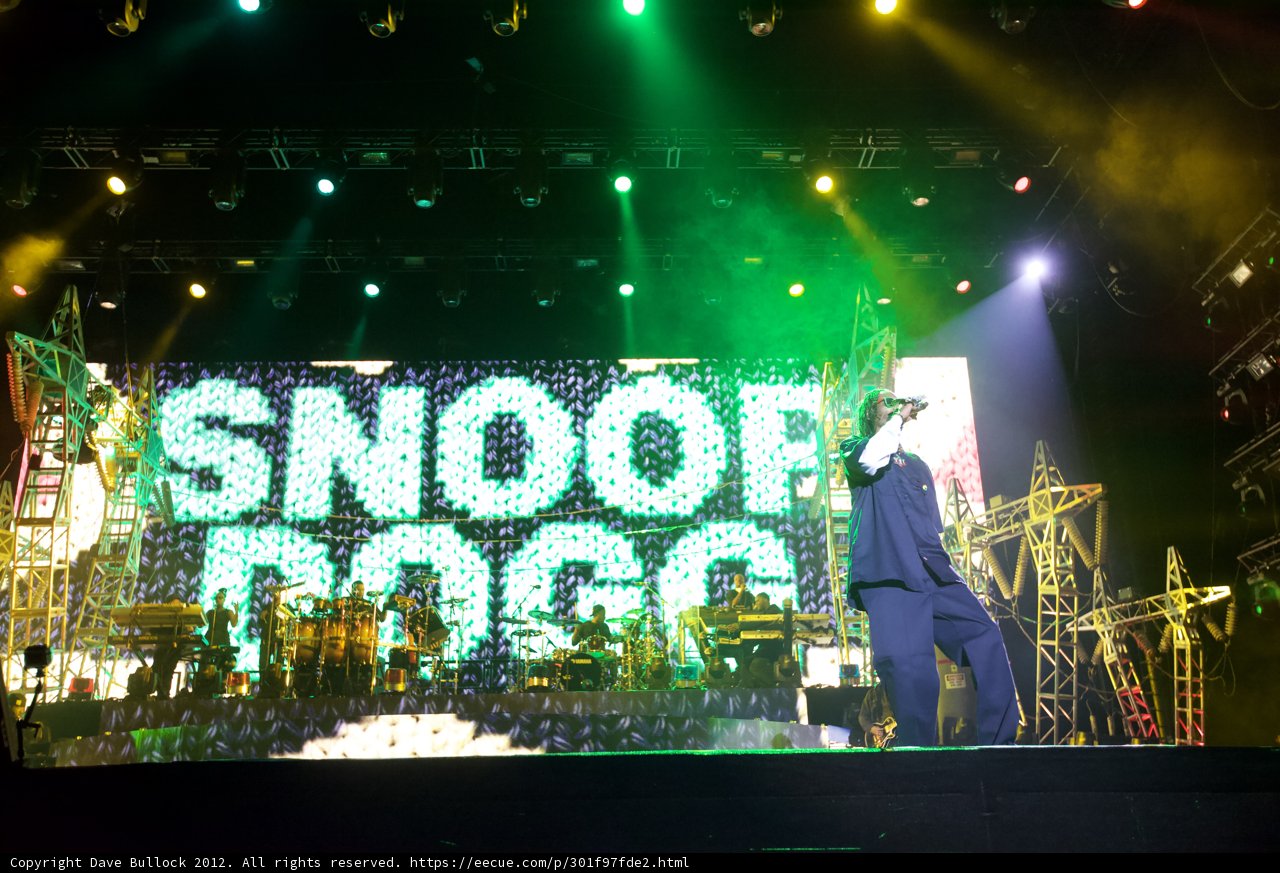Snoop Dogg on Stage
