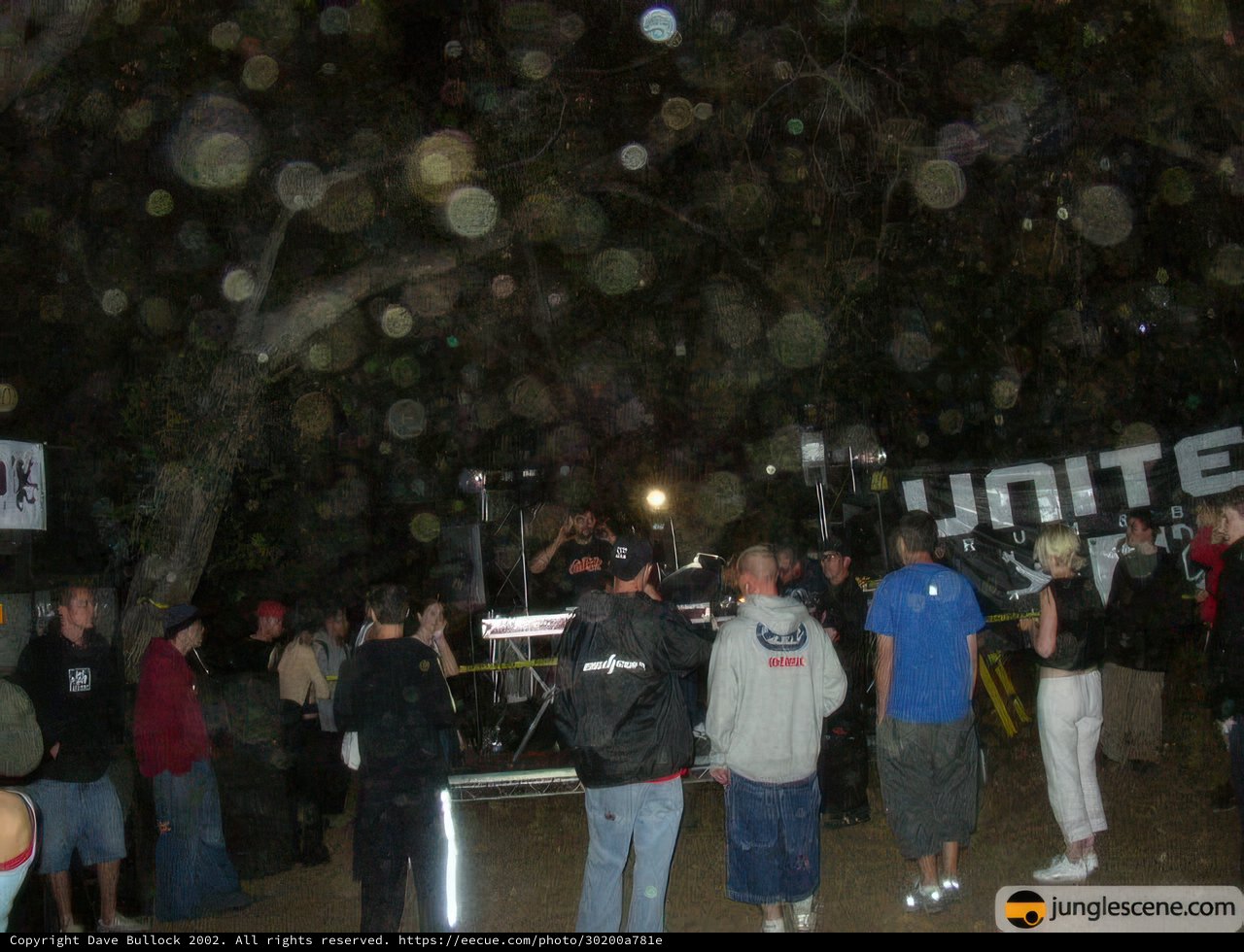 Nighttime Crowd at Summer Dreams 2002