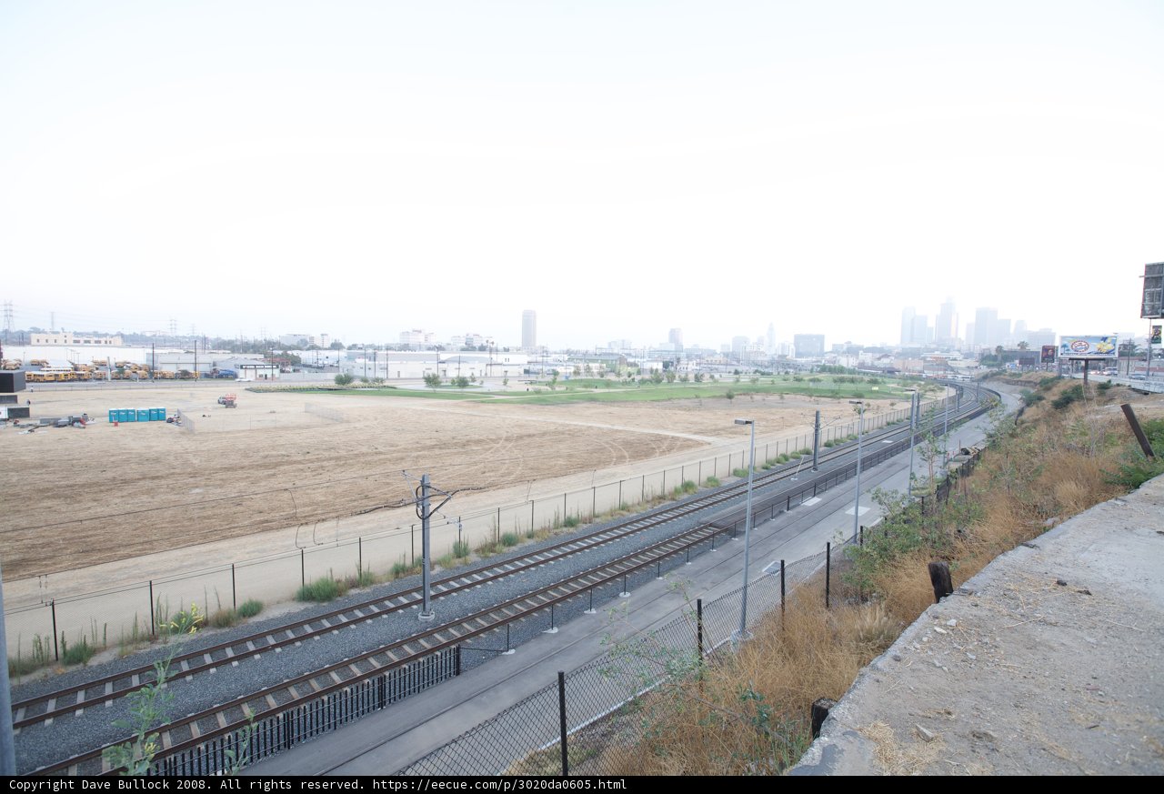 Cityscape by the Tracks