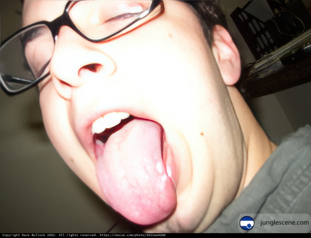 Tongue-tied with Glasses