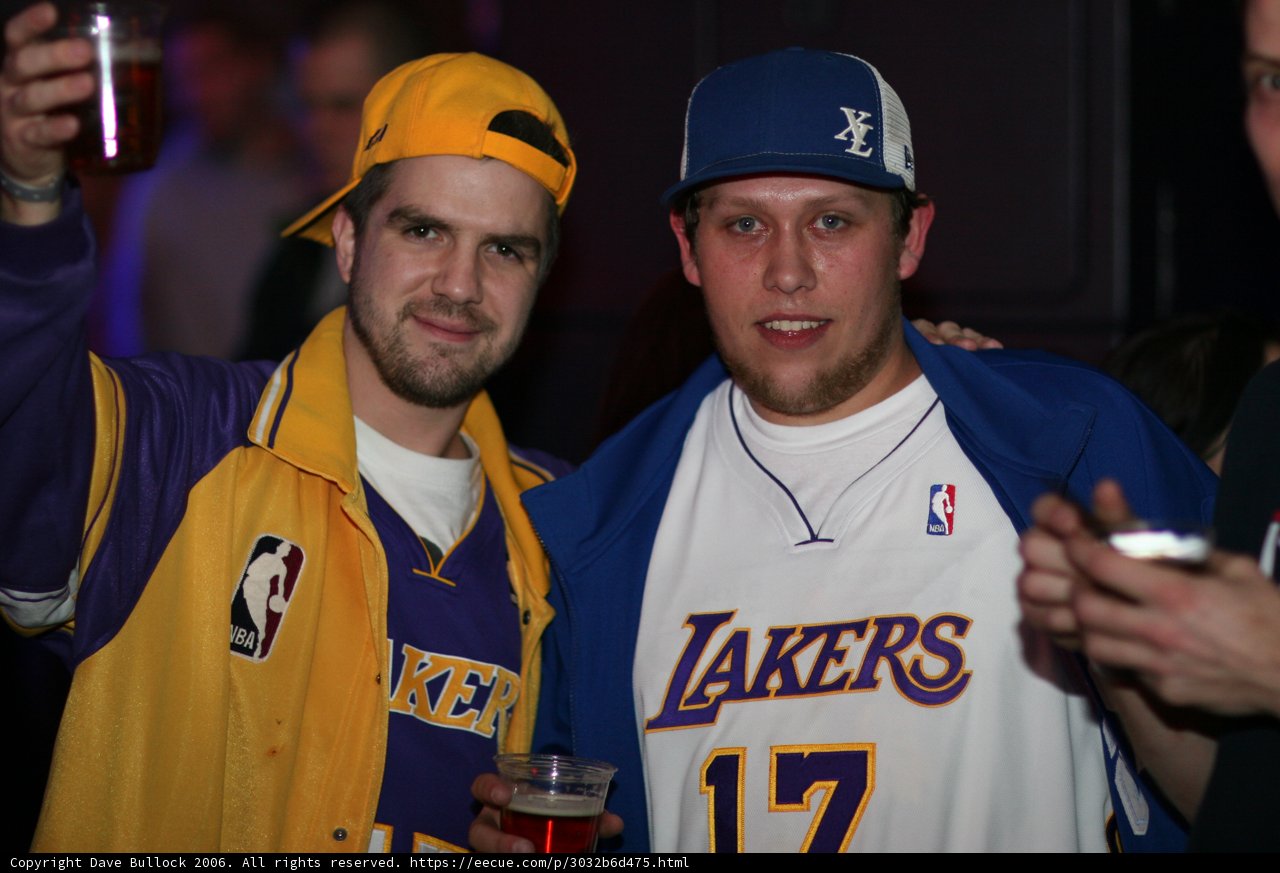 Two Friends Sipping on Beverages
