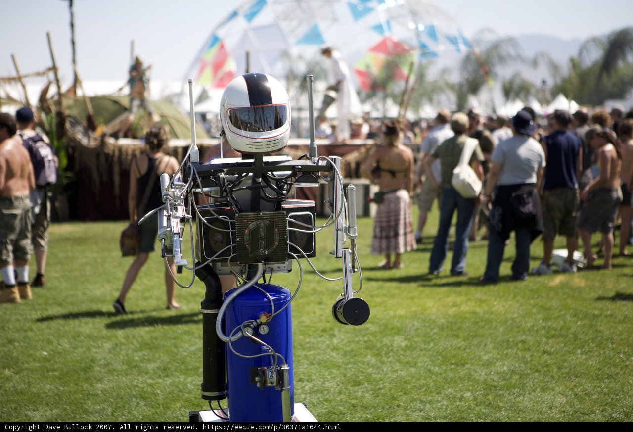 The Robotic Musician in the Crowd