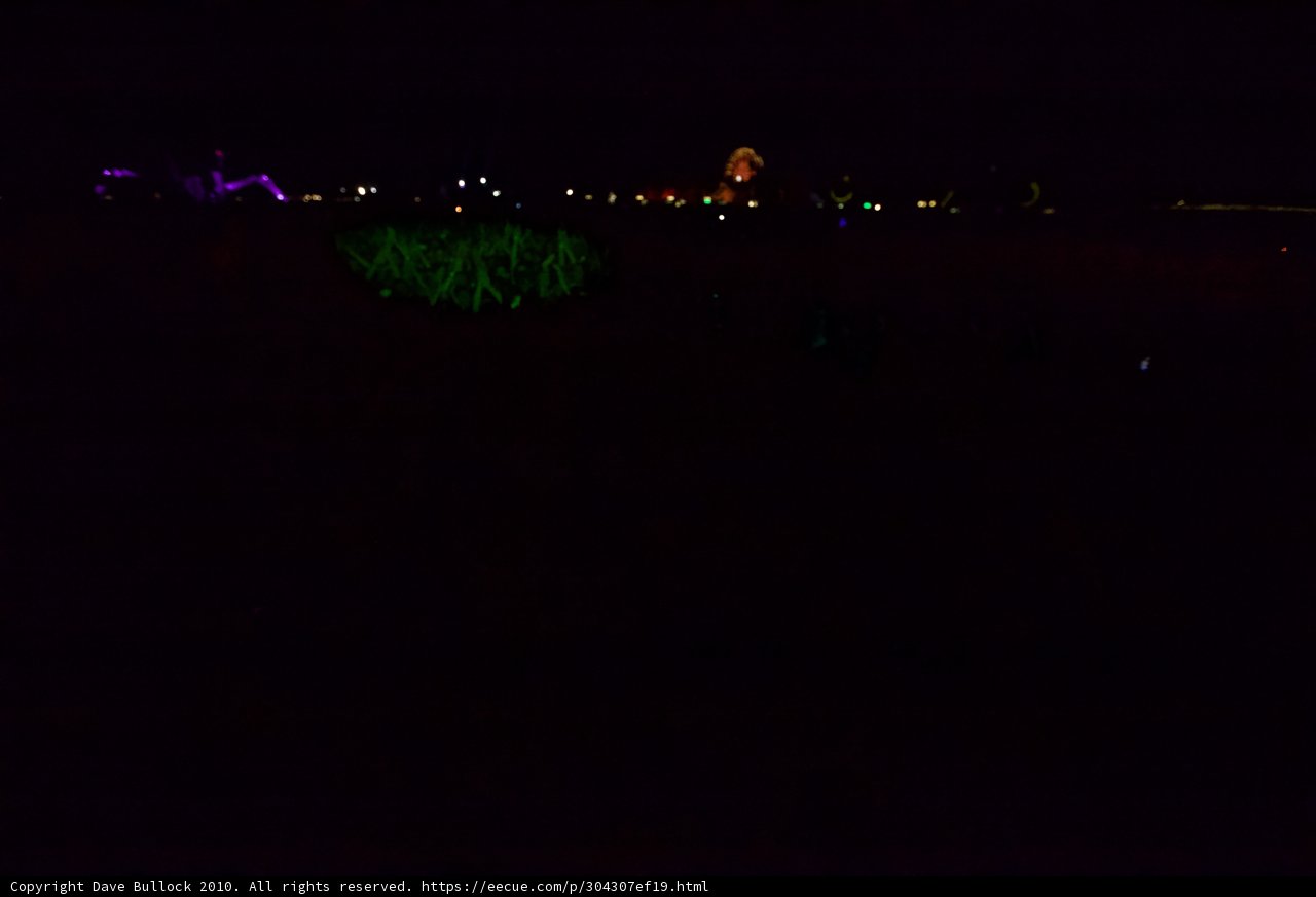 Nighttime Cityscape off Cochella