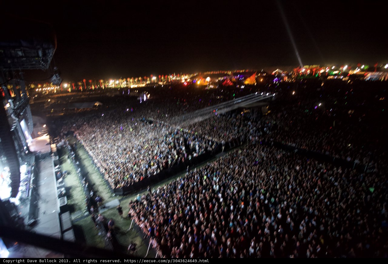 Nighttime Concert Excitement