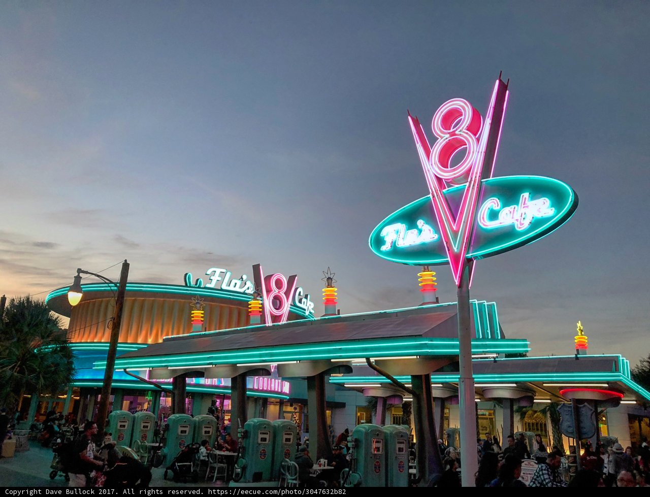 Neon Diner Delight