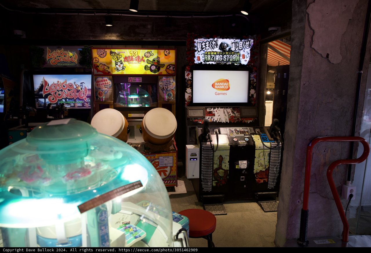 Cosmic Arcade Night in Korea