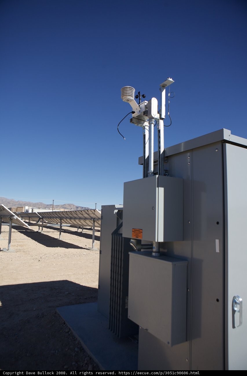 Solar Powered Metal Box