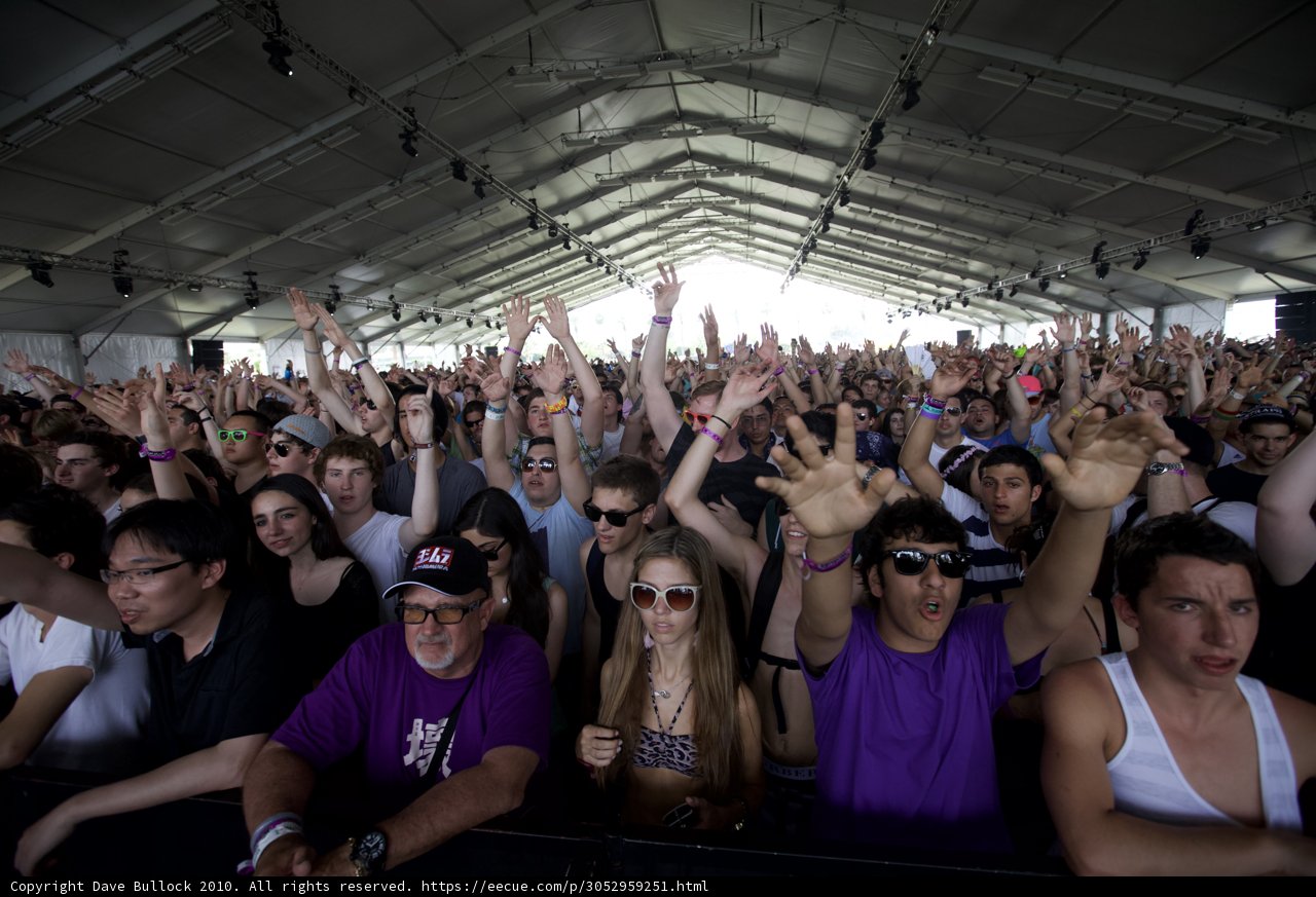 Hands Up at Coachella