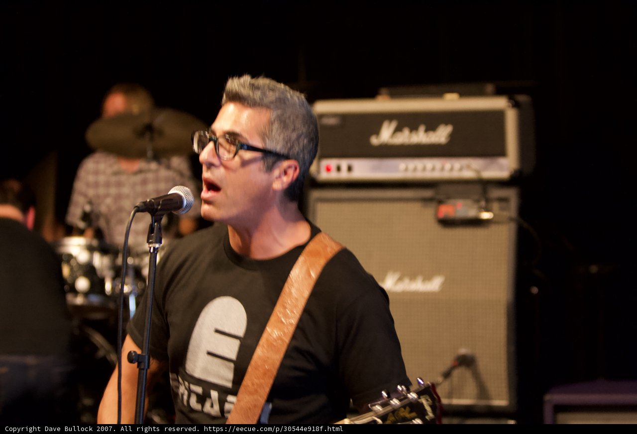 Brett Gurewitz Jamming Out at Glasshouse Concert