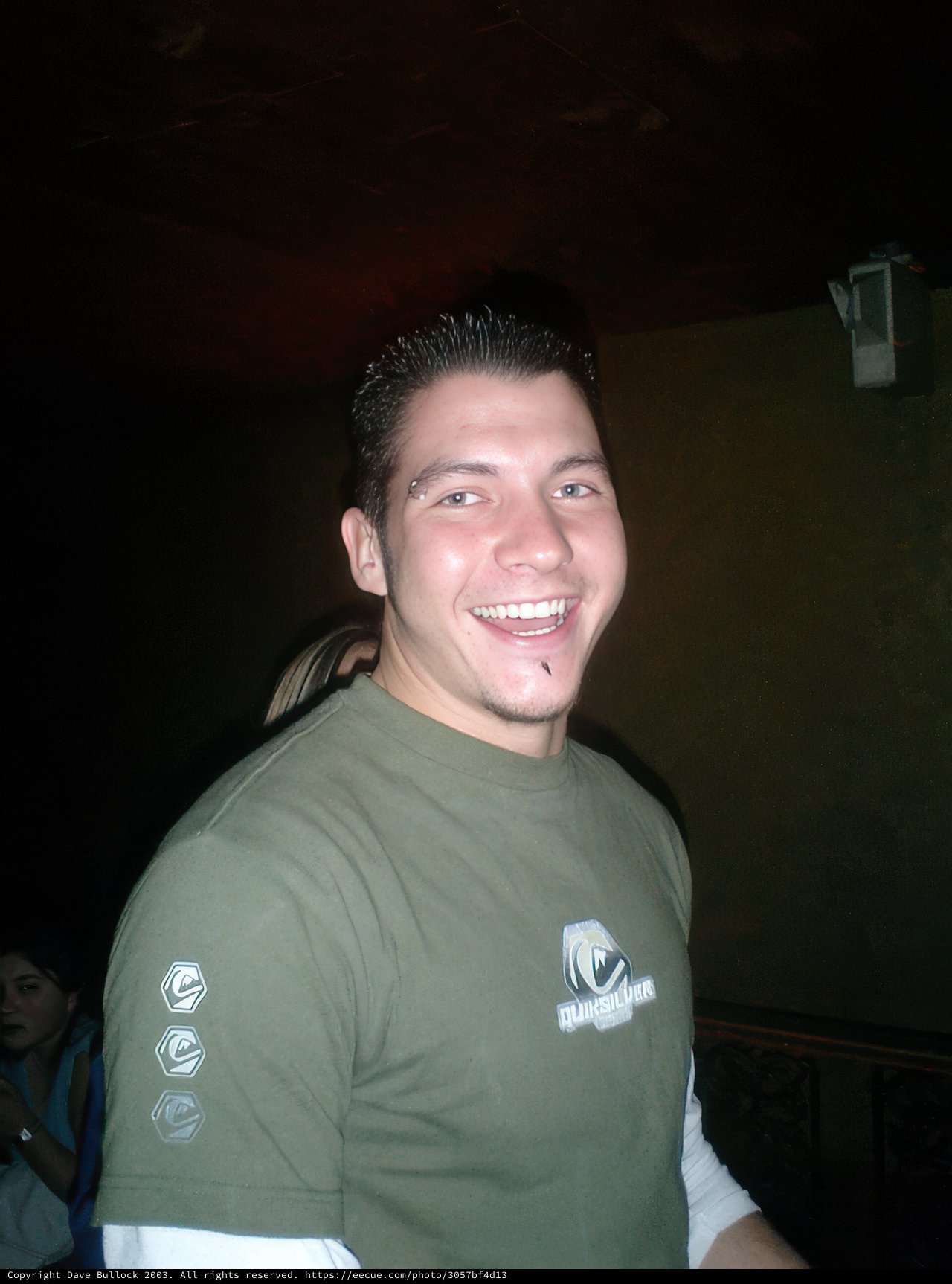 Green Shirt Grin