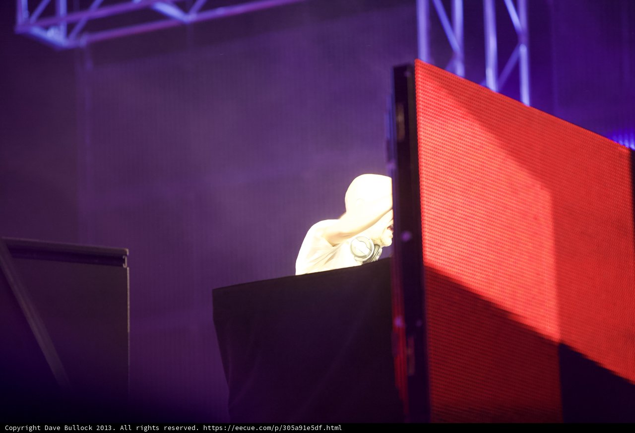 Solo Performance under Radiant Lighting