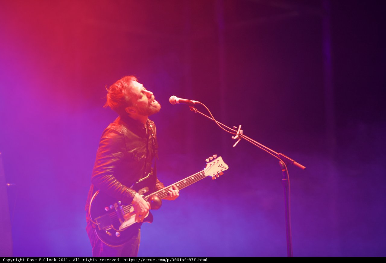 Dan Auerbach Rocks the Crowd with His Guitar at Coachella 2011