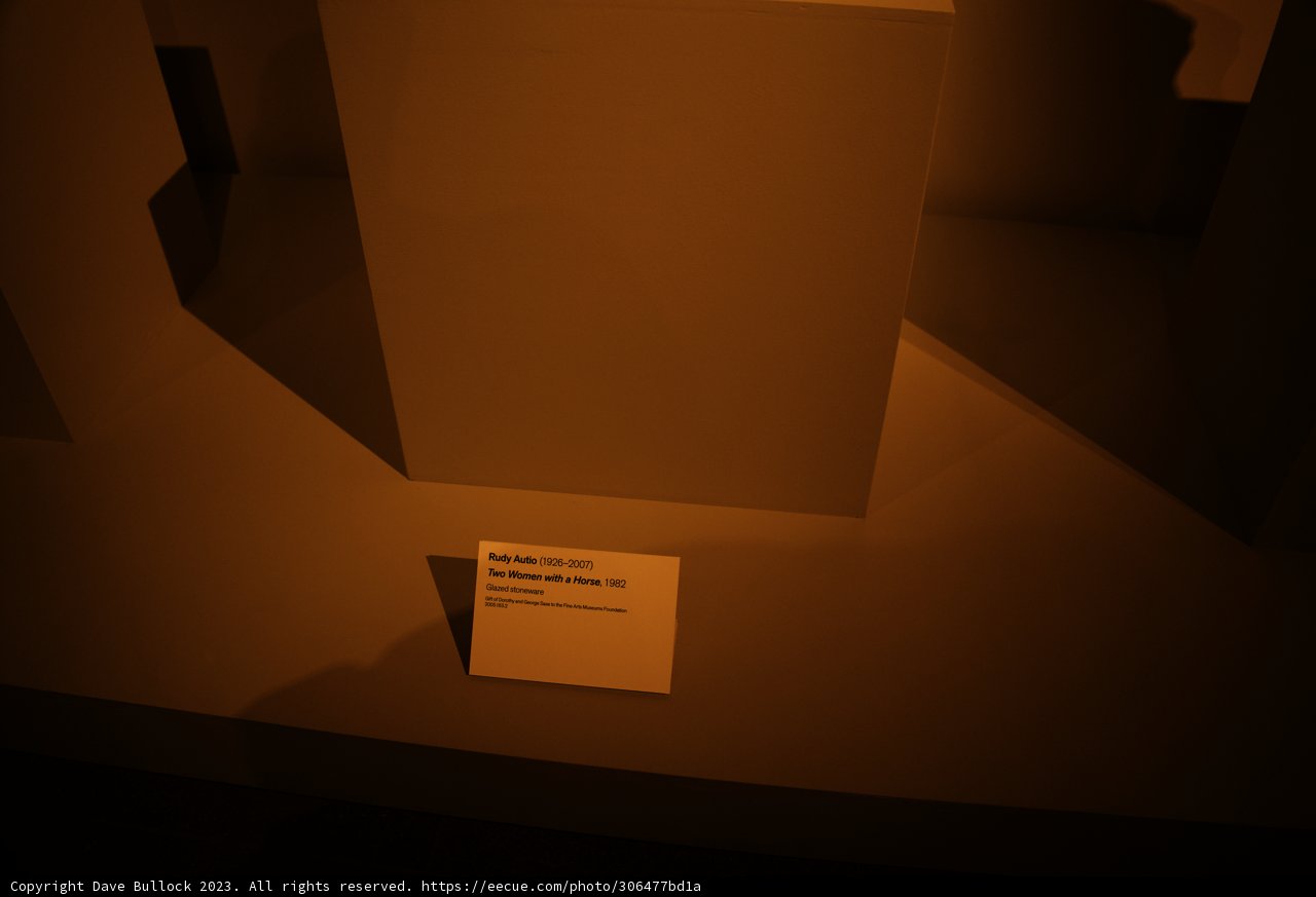 Minimalist Installation - de Young Museum, 2023