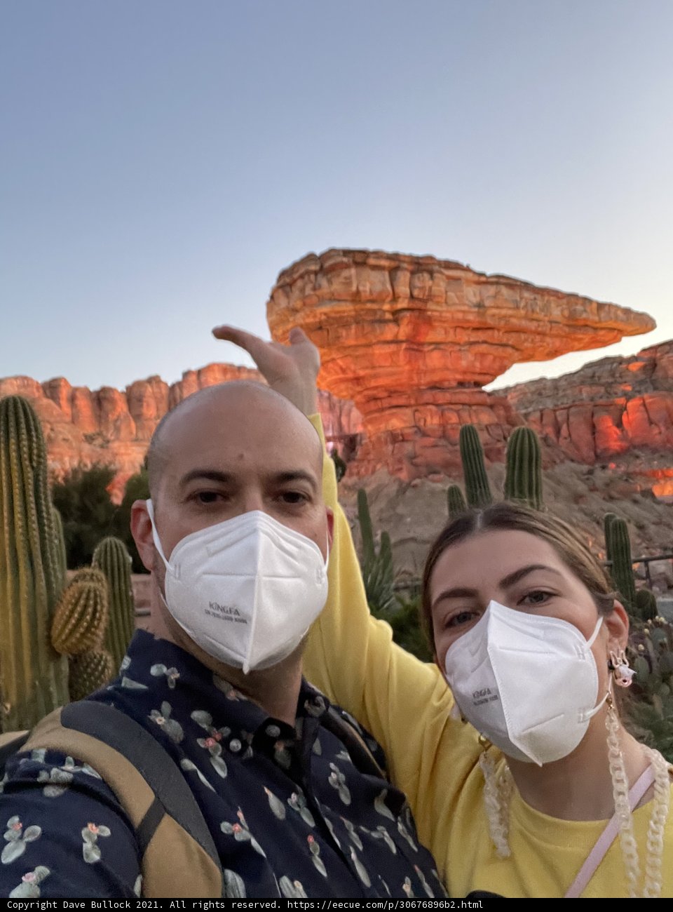 Masked in the Desert