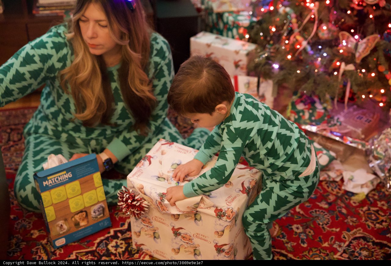 Christmas Morning Excitement