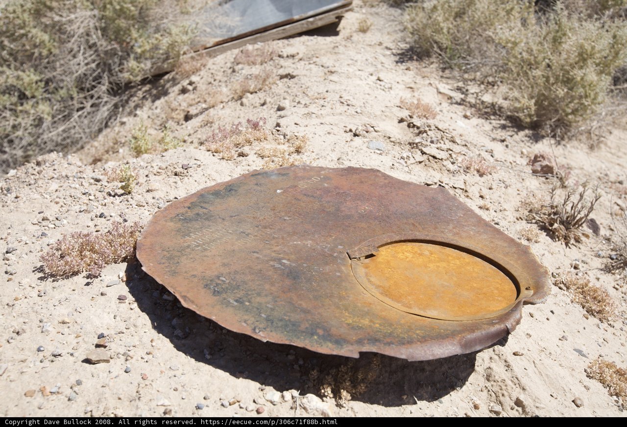 Abandoned Machine in the Desert
