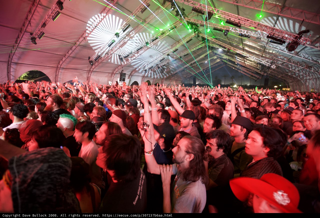 Coachella Crowd Goes Wild