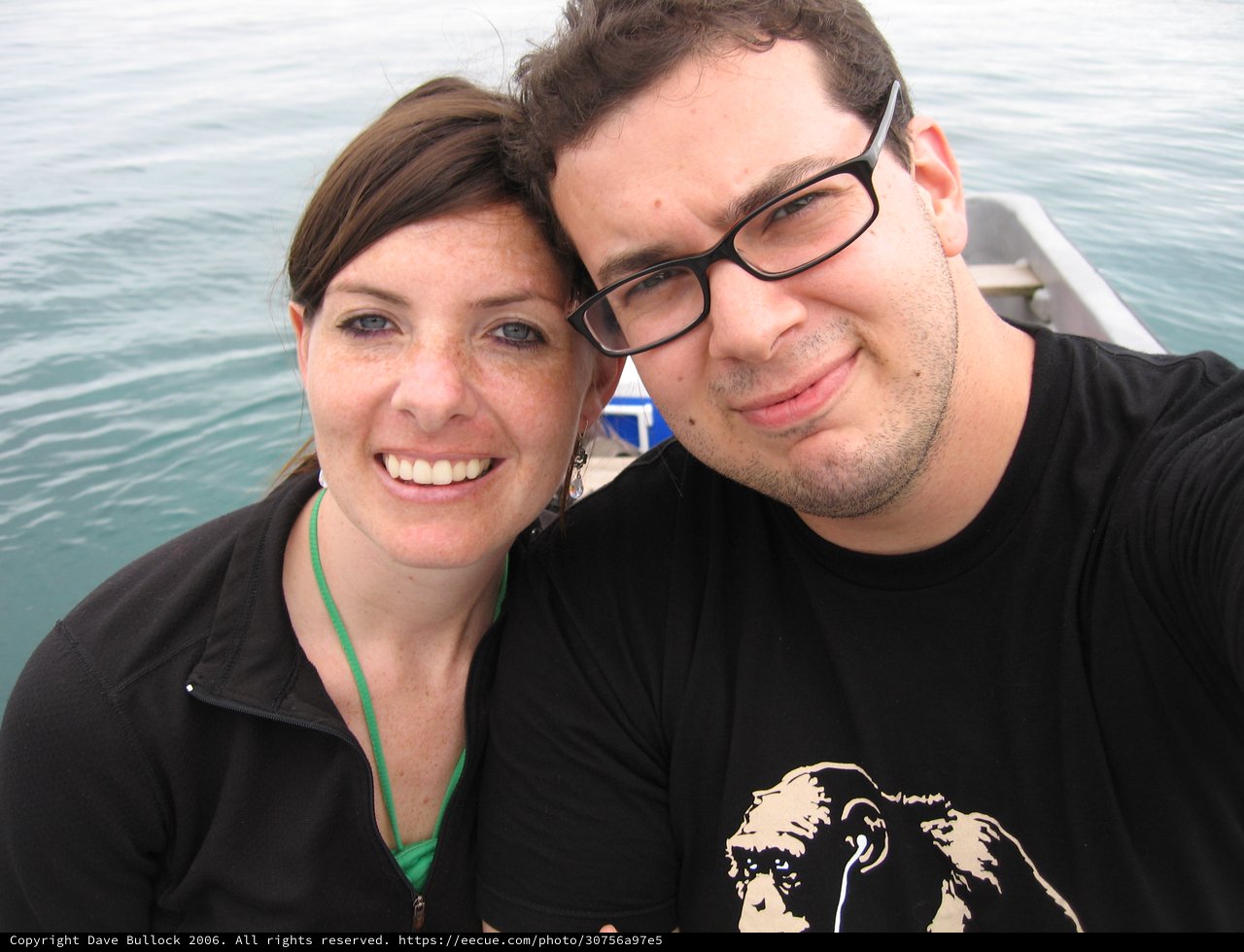Couple Selfie on the Waters of Fiji