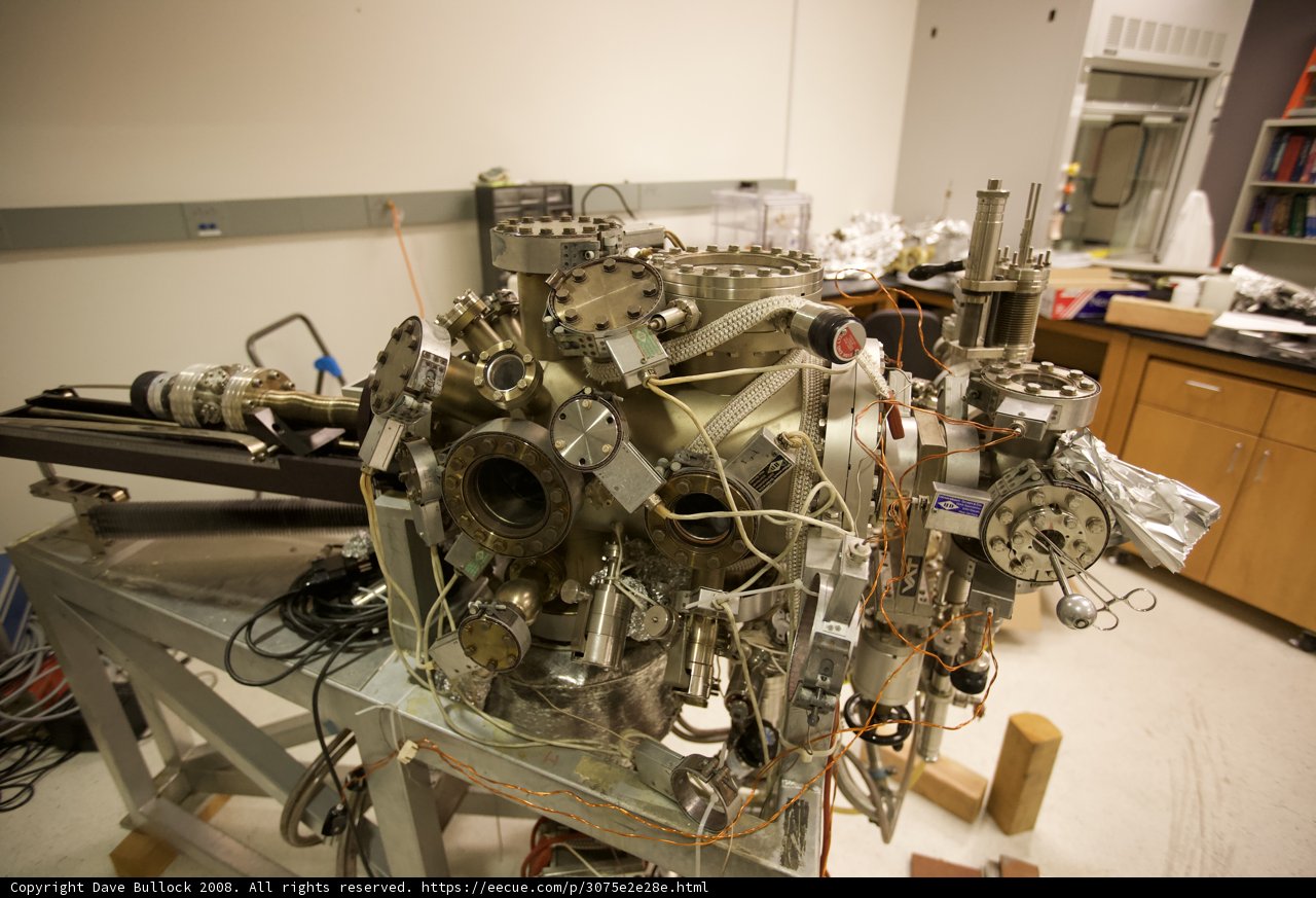 The Intricate Inner Workings of a Factory Machine