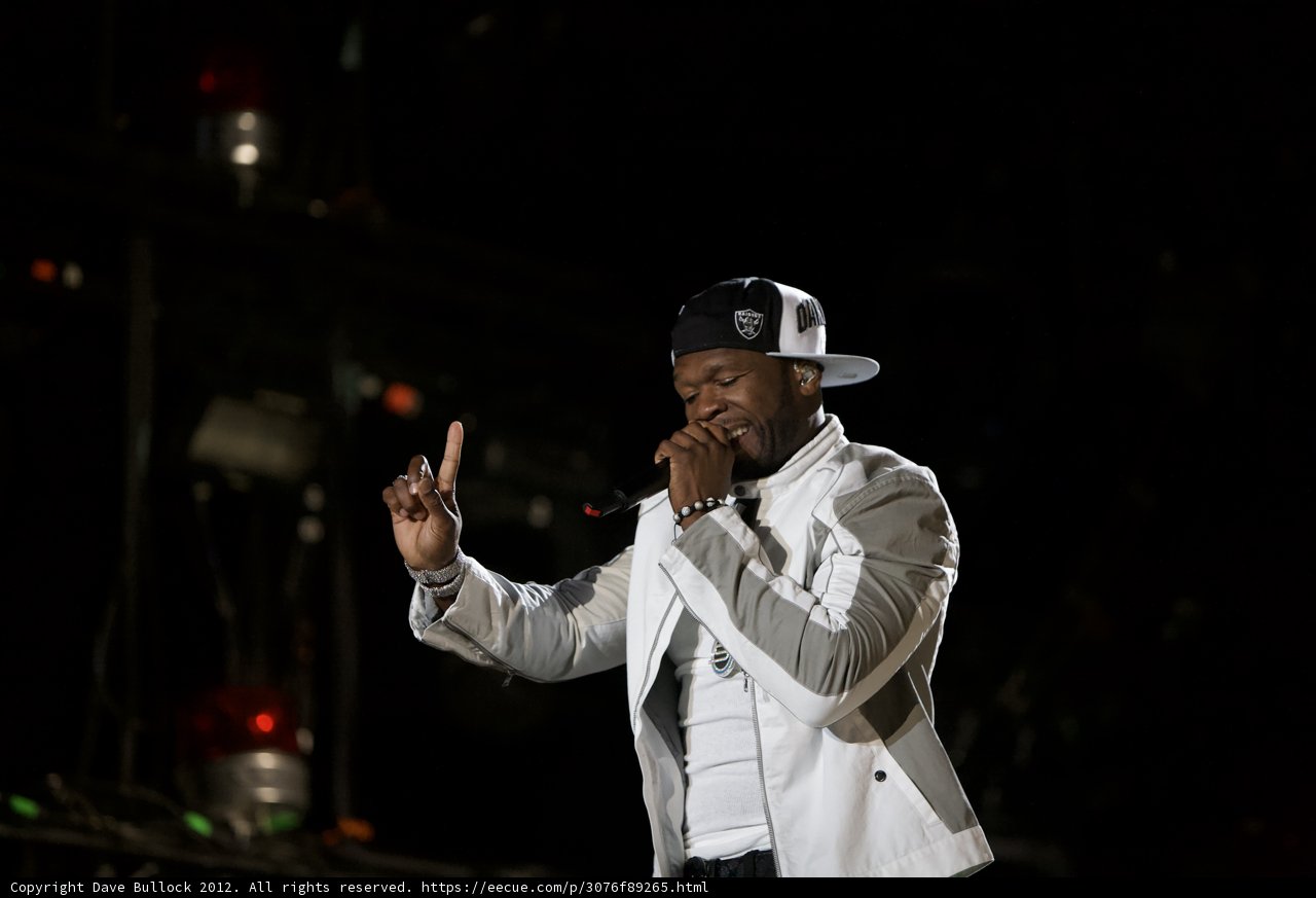50 Cent Commands the Stage