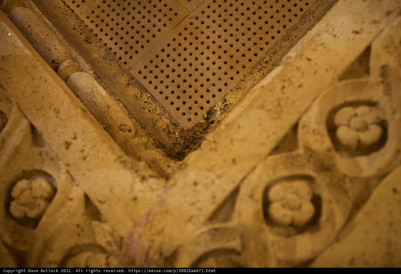 Intricate Woodwork Detail