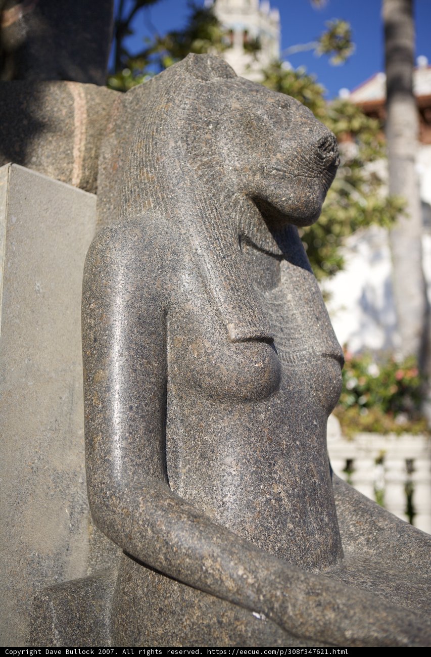 The Egyptian Woman of Hearst Castle