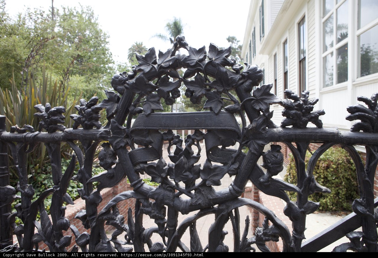 Ornate Wrought Iron Gate