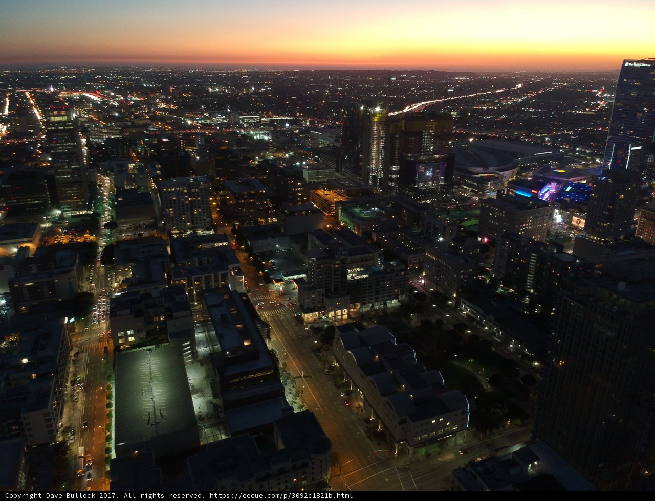 Dusk Over Los Angeles