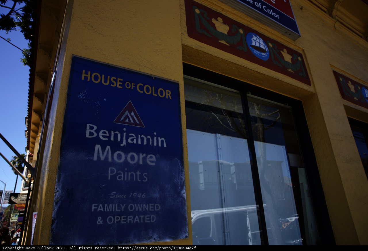 A Colorful Encounter with Benjamin Moore Paints