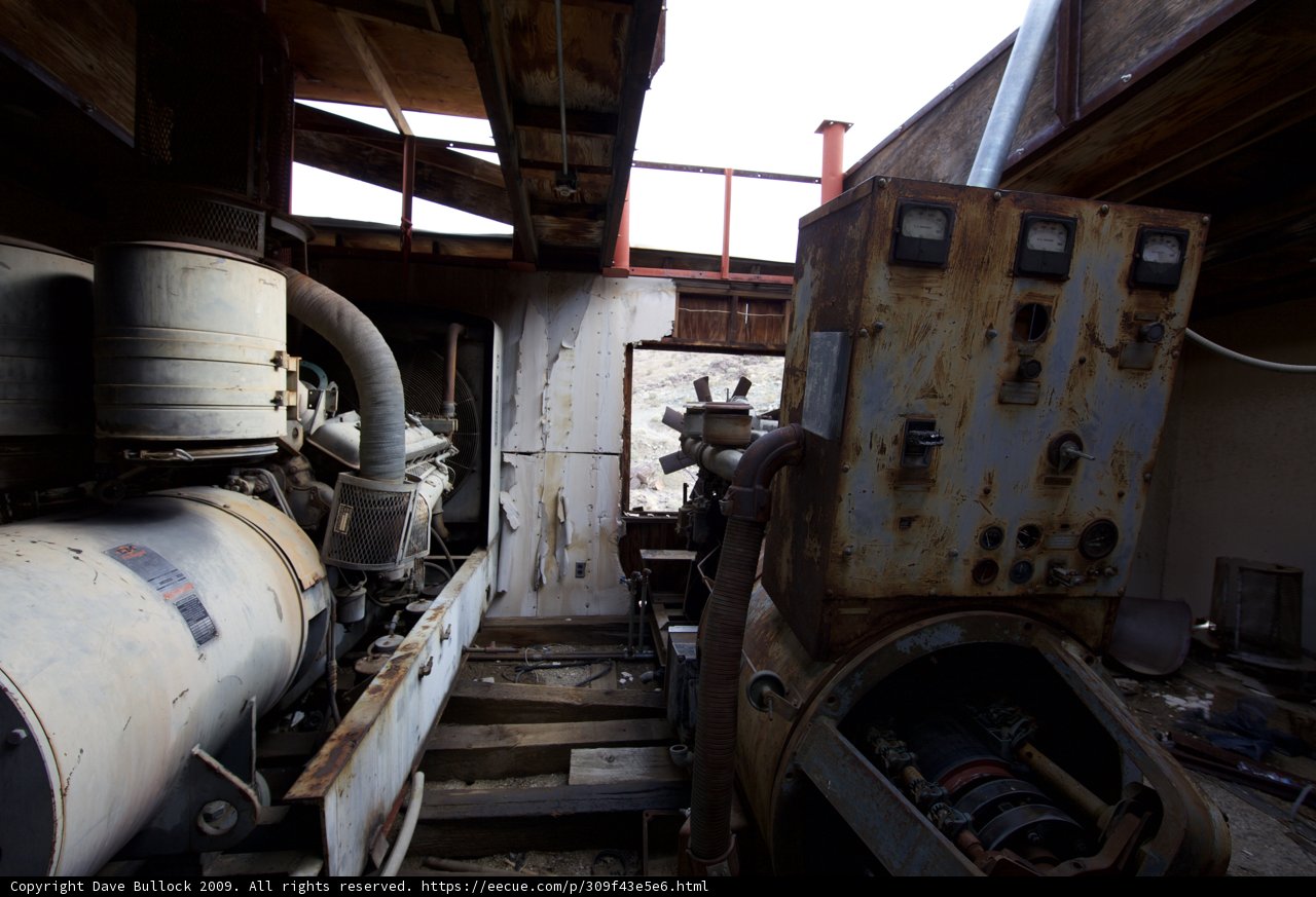 Rusty Machines in an Abandoned Factory