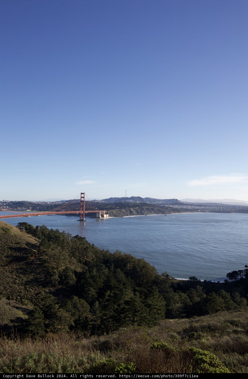 Majestic View of Golden Gate Bridge